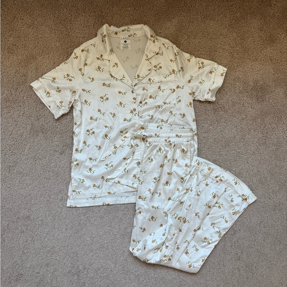 Lates by Kate Satin Jam Set